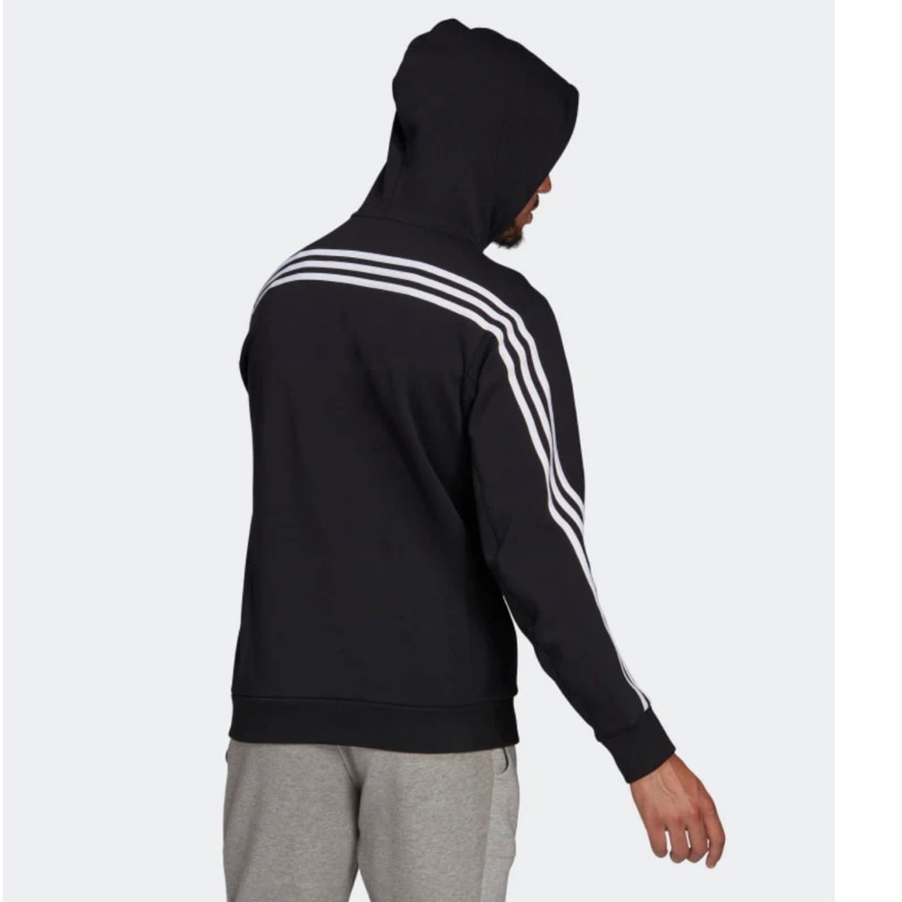 Adidas Sportswear’s 3-Stripes  Hooded track  top